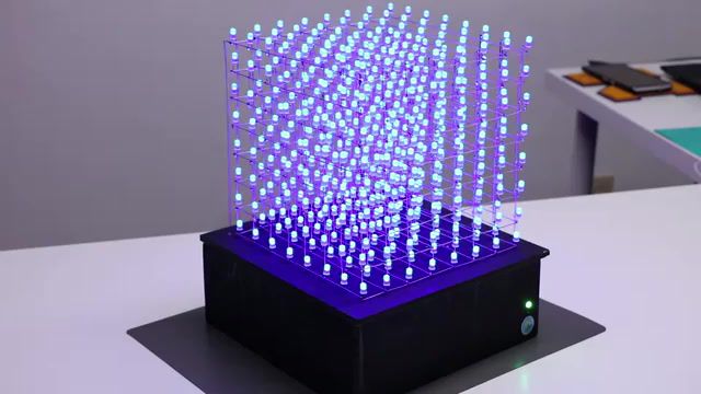 LED CUBE - Video & GIFs | electronic,led cube,cube,neovaii your eyes,music,science technology