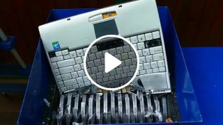 Shredding Laptop