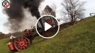Steam powered tractor