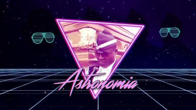 Astronomia Coffin Dance synthwave retro 80s remix