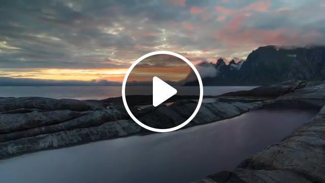 Everlost, northern norway 4k timelapse, in flames, everlost part ii, nature travel. #1