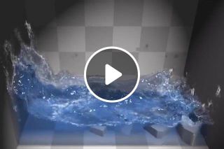 NVIDIA PhysX FleX Water Simulation