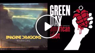 Warriors on Holiday Imagine Dragons vs. Green Day Mashup