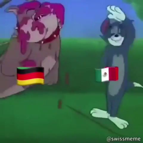 Germany vs mexico, world cup, mexico, germany, funny, tomandjerry, sports.