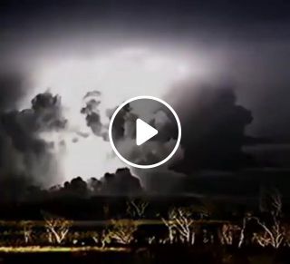 Thunderstorm in Australia