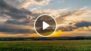 Timelapse sunset in Germany