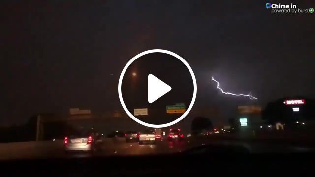 Wow, wait for it wow look at this lightning crawl across the sky on i 35 sou, lighting, lighting strike, dope, epic, nature, amazing, trap, awesome, crazy, skyfall, nature travel. #0