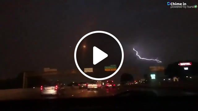 Wow, wait for it wow look at this lightning crawl across the sky on i 35 sou, lighting, lighting strike, dope, epic, nature, amazing, trap, awesome, crazy, skyfall, nature travel. #1