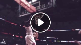 Jimmy Butler Overpowers Pachulia for Two Handed Jam