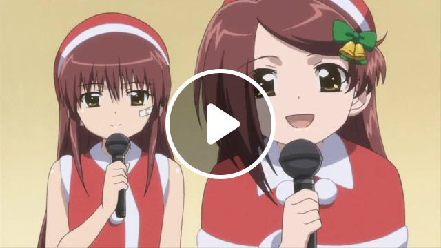 Merry christmas, merry christmas, merry xmas, anime, anime girls, kiss x sis, kissxsis. #0