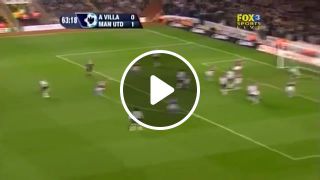 Paul Scholes's volley vs Aston Villa