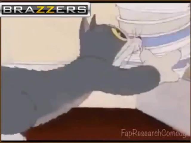 When Tom and Jerry Stop Fighting - Video & GIFs | ifunny,funny,haha,lmao,meme,lol,ruined,childhoodruined,childhood ruined,childhood,cartoon,cut,splice,edit,mashup,parody,brazzers parody,brazzers