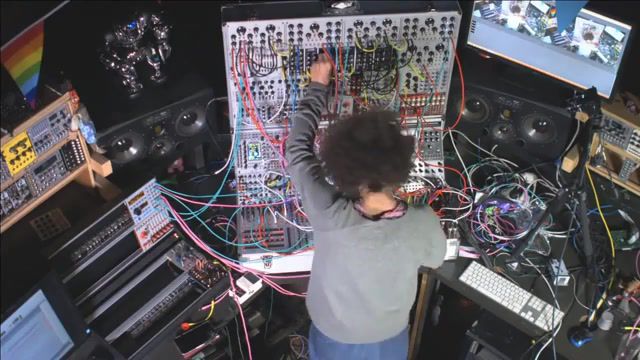 Open Eye Signal Jon Hopkins On A Modular Synthesizer. Tribute. Remix. Live. Colin Benders. Wave. Electronic. Music. Ambient. Electro. Progressive. Trance. Techno. Synth. Synthesizer. Modular. Eurorack. Open Eye Signal. Jon Hopkins.