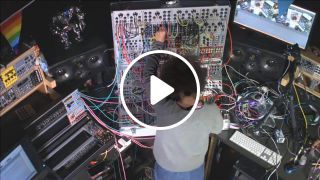 Open Eye Signal Jon Hopkins on a Modular Synthesizer