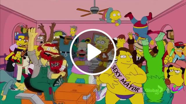 Simpsons harlem shake, cartoons. #0