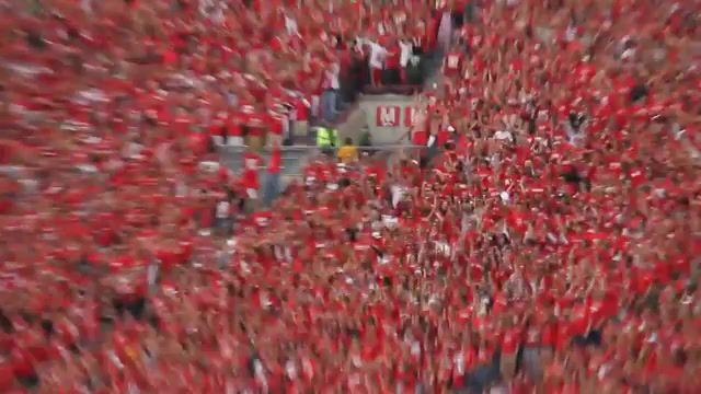WISCONSIN JUMP AROUND in student section at Camp Randall, Madison, Asu, Vs, Wisconsin, 9 18, Jump, Around, In, Madison, At, Camp, Randall, Sports