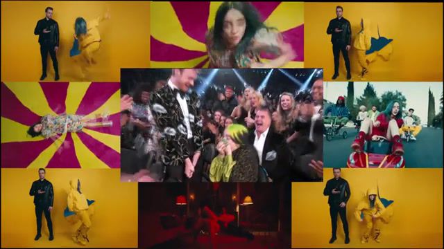 Billie Eilish Wins Song Of The Year GRAMMYs - Video & GIFs | news,hybrids,mashups,billie eilish,bad guy,splits,split,celebs,grammy,celebrity