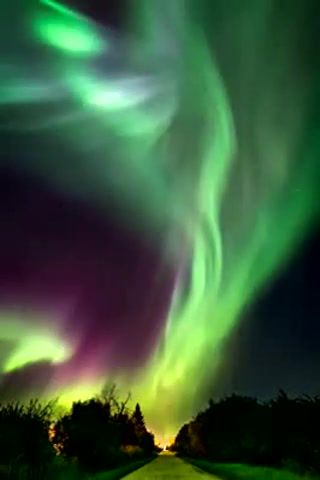 Northern lights, nature travel.