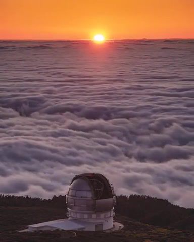 Relax. Sun. Observatory. Mountain. Clouds. Sky. Music. Relax. Calm. Magic. Beautiful. Nature Travel.
