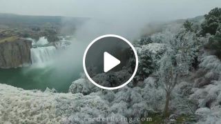 Winter Fog Snake River Canyon Twin Falls Idaho