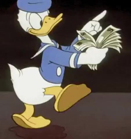 Donald duck, thrift shop, macklemore, happy, money, duck, donald, donald duck, cartoons.