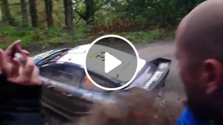 Lets go spectating Wales Rally GB in the forest they said, it'll be fun they