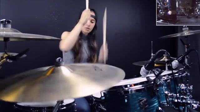 Everlong Foo Fighters Drum Cover by Kristina Schiano