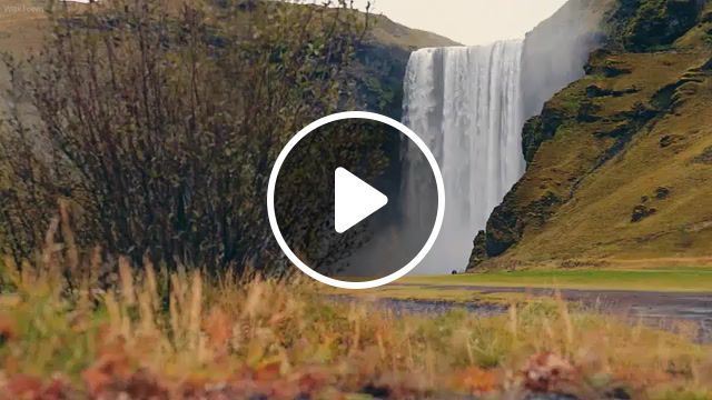 Icelandic waterfall, eleprimer, cinemagraphs, cinemagraph, fall, nature, autumn, water, live pictures. #0