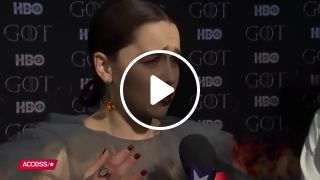 Emilia Clarke Expertly Demonstrates All The Faces Fans Will Make During The GoT Finale Access