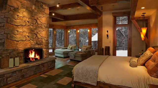 Relaxing fireplace, Nature Travel