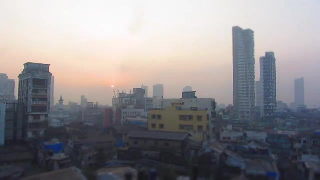 Bombay Sunrise, Rooftop, Roof, Timelapse, Sunrise, Mumbai, Bombay, Nature Travel