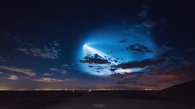 Conquest of the stars, spacex, falcon9, falcon9 launch, elon musk, jesse watson, jesse watson photography, timelapse, cinematographer, nikon, milky way, blonde redhead, nature, landscapes, sand dunes, glamis, stars, models, california, visit california, science technology.