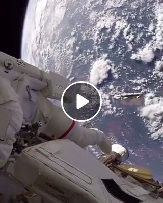 Space walk International Space Station o