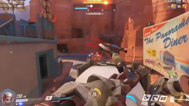 Come on and slam, comeonandslam, reinhardt, overwatch, gaming.