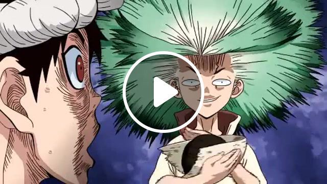 Take a hit, anime, dr stone, electricity, speed, funny, take a hit, moment. #0