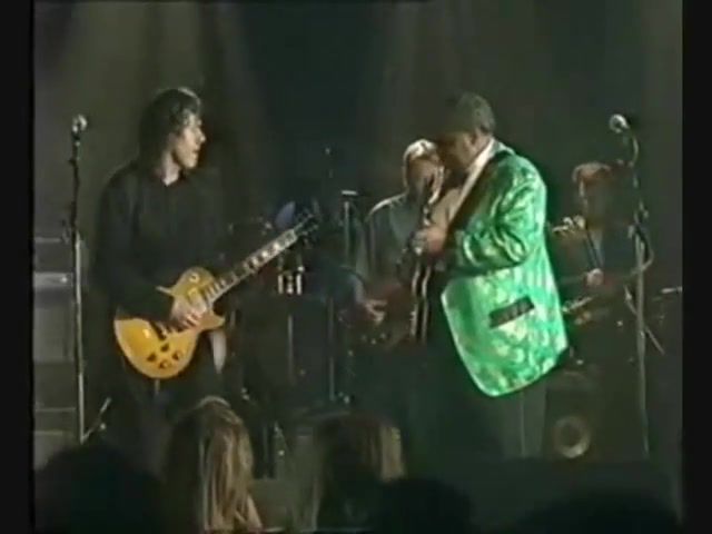 Bb king and gary moore the thrill is gone, bb, king, gary, moore, guitars, blues, duel, hq, music.