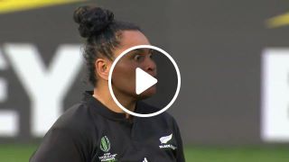 HAKA New Zealand perform haka after winning the Women's Rugby World Cup
