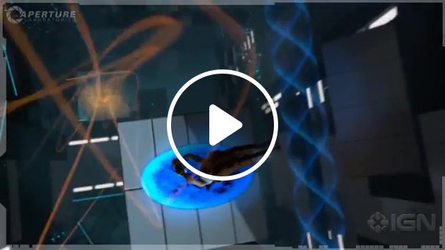 Impressive speed and high jump by 4gbeeline, portal 2, portal gun, hight jump, impressive speed, 4gbeeline, clic music, game, steam, valve, chell, future, aperture, gaming. #0