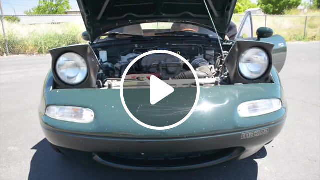 Do not slap the door of miata, miata, door, headlights, breaking bad, mazda, mashup. #0