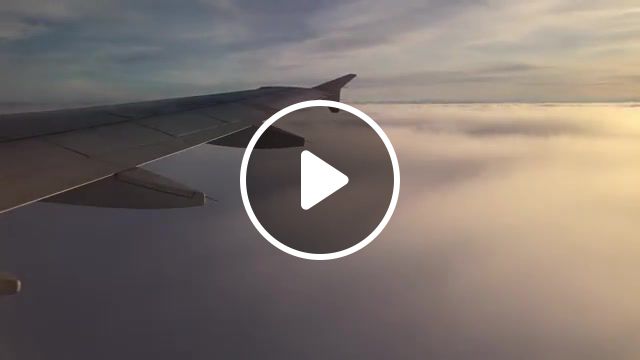 Airplane in the clouds, airplane, coming home, clouds, nature travel. #1