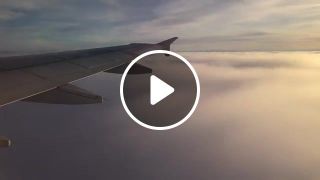 Airplane in the Clouds
