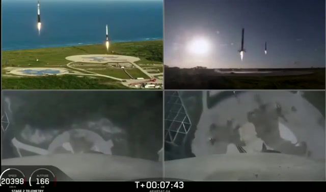 SpaceX. Falcon Heavy - Video & GIFs | spacex,elon musk,nasa,usa,fantastic,falcon,heavy,dreams come true,omg,wtf,wow,science technology