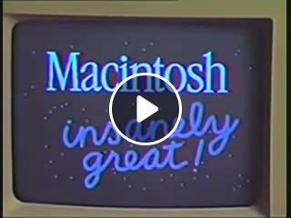 Steve Jobs introduces the Macintosh