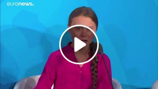 Greta thunberg they stole it from us
