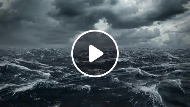 Stormy ocean loop, hot4d, c4d, nxxs she needs water to live, nature travel. #0