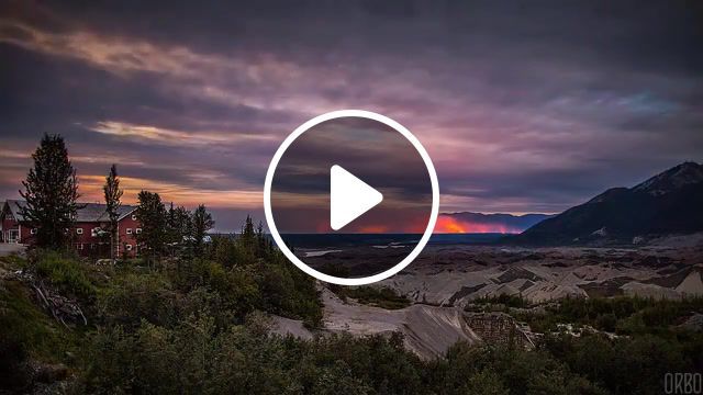 Wildfire in alaska, planet earth, eleprimer, cinemagraphs, cinemagraph, music, groovy, free, nice, wave, sky, trip, orbo, magic, cool, dream, timelapse, sun, sunset, wow, usa, alaska, nature, live pictures. #0