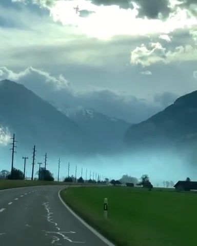 Exploring the Meiringen In the Switzerland - Video & GIFs | mountains,traveler,freedom,air,amazing,view,omg,wtf,wow,nature travel