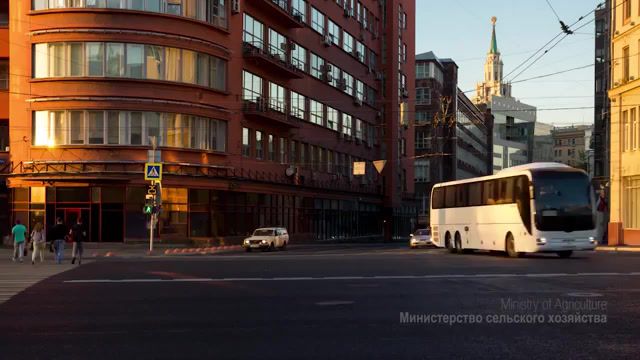 Moscow in time lapse, Nature Travel