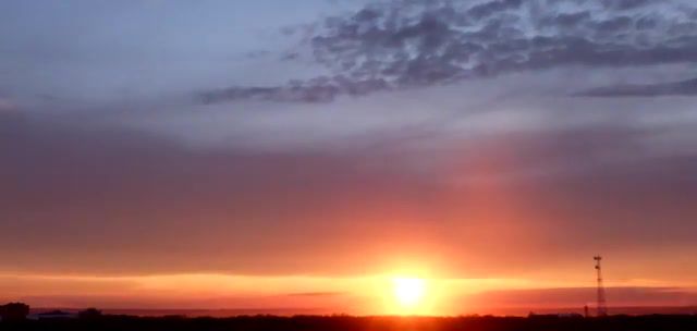 Yesterday's Endless Sunset. 138. Clouds. Sun. Sky. Timelapse. Skyline. Kari Sigurdsson. Kari Sigurdsson Skyline. 04 25. Ufa. Sunset. Ver138. Nature Travel.