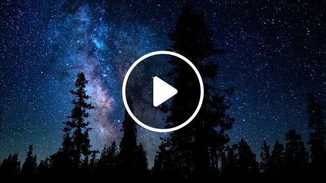 At night, milky way, night, stars, forest, nature, chillin, ecepta, direct abandon ecepta remix, ambient, starry sky, nature travel. #0